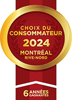 Choix du consomateur Rive-Nord Montréal 2024